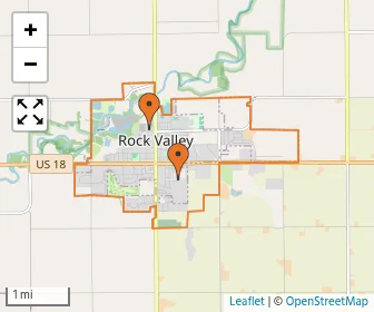 Area schools map
